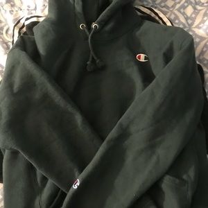 Champion Reverse weave hoodie (forest green)